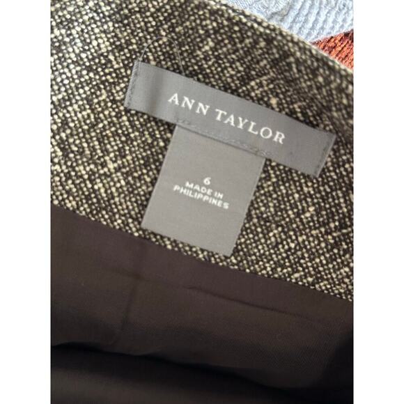 Anne Taylor Tweed Mini Skirt, size 6 - Picture 4 of 4